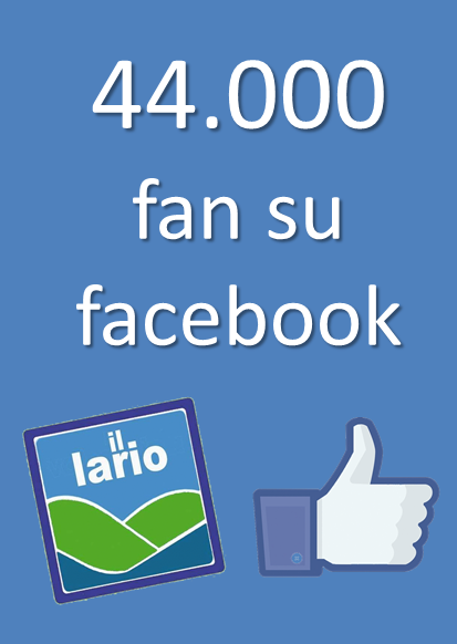 Oltre 44k fan per la nostra pagina facebook