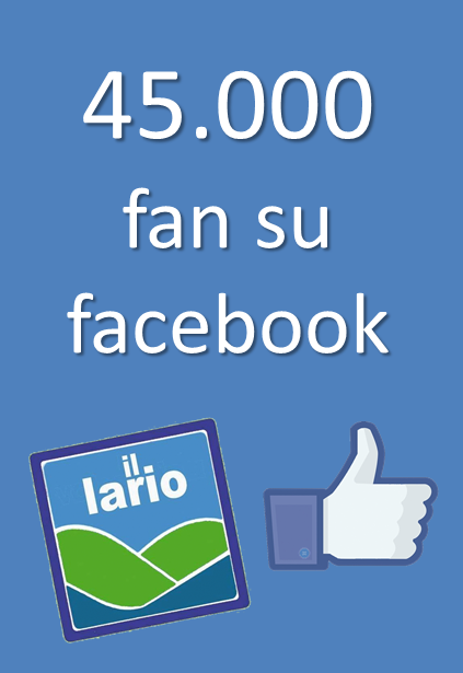 Oltre 45k fan per la nostra pagina facebook