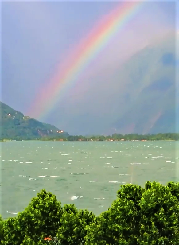 Oltre 400.000 visualizzazioni per il video sull'arcobaleno