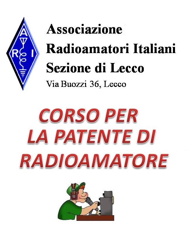 Un corso gratuito per la patente di radioamatore a Lecco