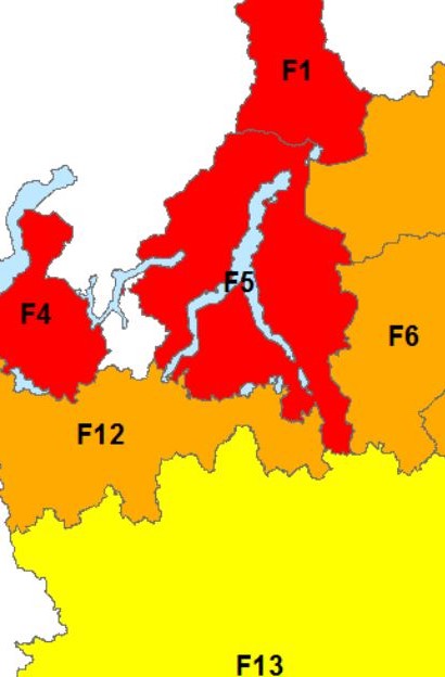 Allarme incendi massimo su Lario e Valsassina