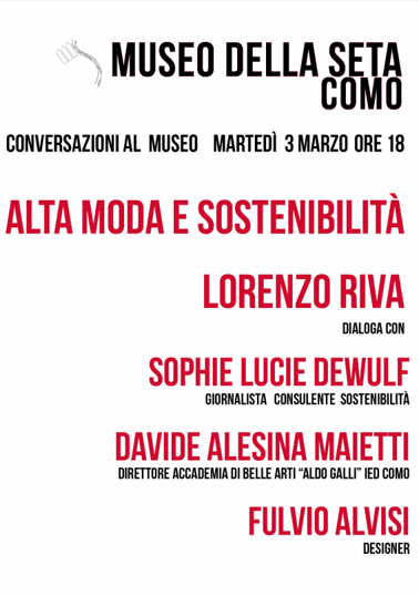 Conversazioni al Museo della Seta di Como