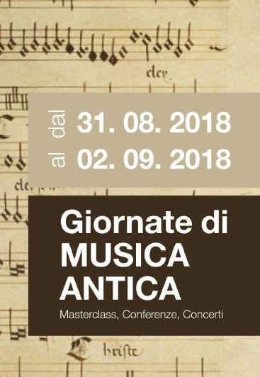 Seminari di musica antica a Lecco e Barzio