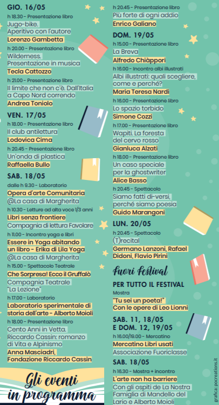 Mette il turbo il Festival della Letteratura di Mandello del Lario!